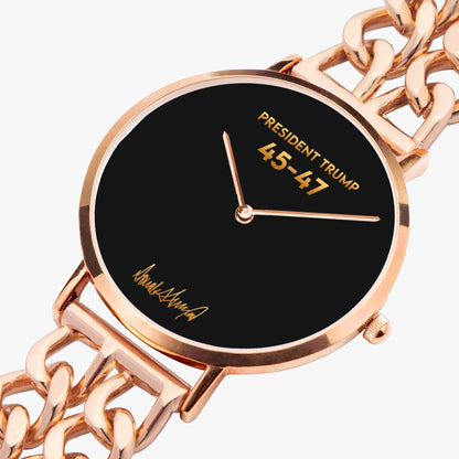 President Trump  45 - 47 Strap Quartz Watch